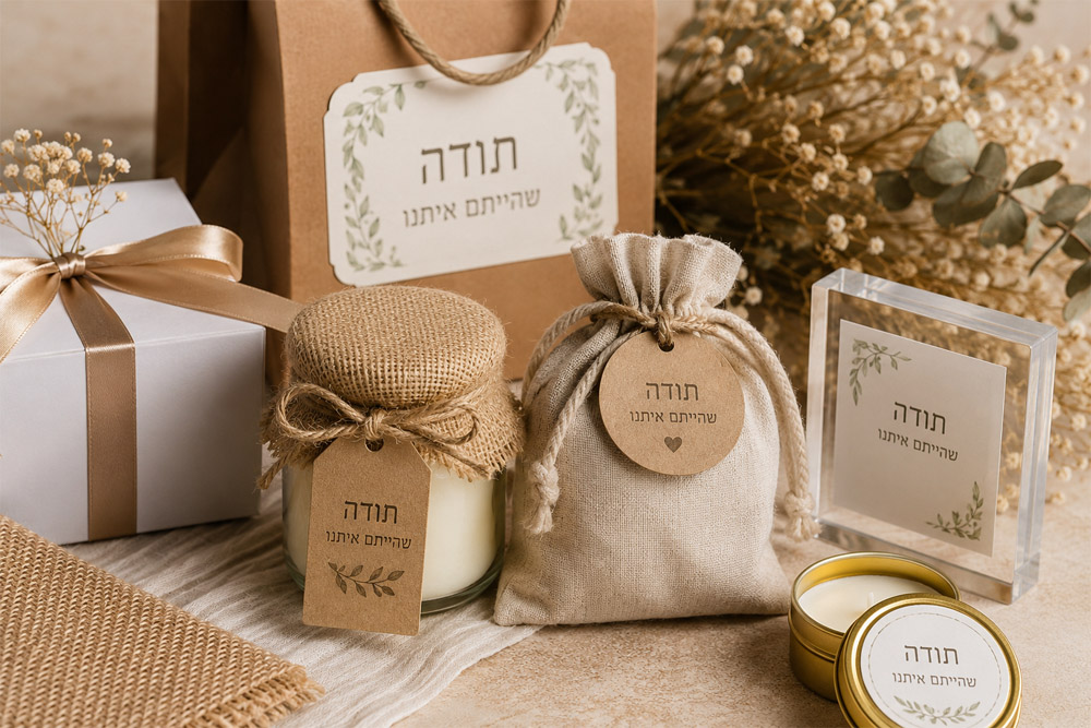 מזכרות לאירועים? שימו לב לפרטים הקטנים ולא רק למחיר